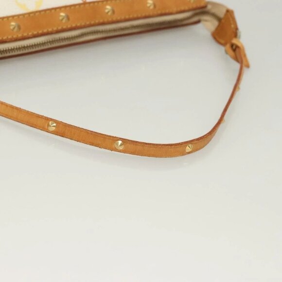 LOUIS VUITTON Multicolor Pochette Accessoires Pouch White M92649 LV Auth 128470V - Picture 8 of 16
